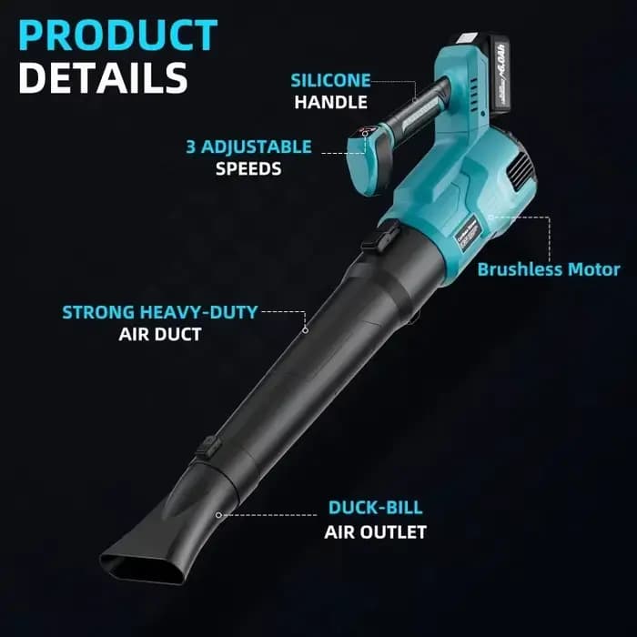 Souffleur d'air sans fil Makita 18V