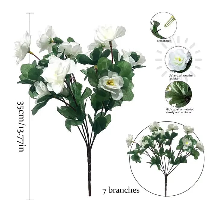 Fleurs d'extérieur résistantes aux UV