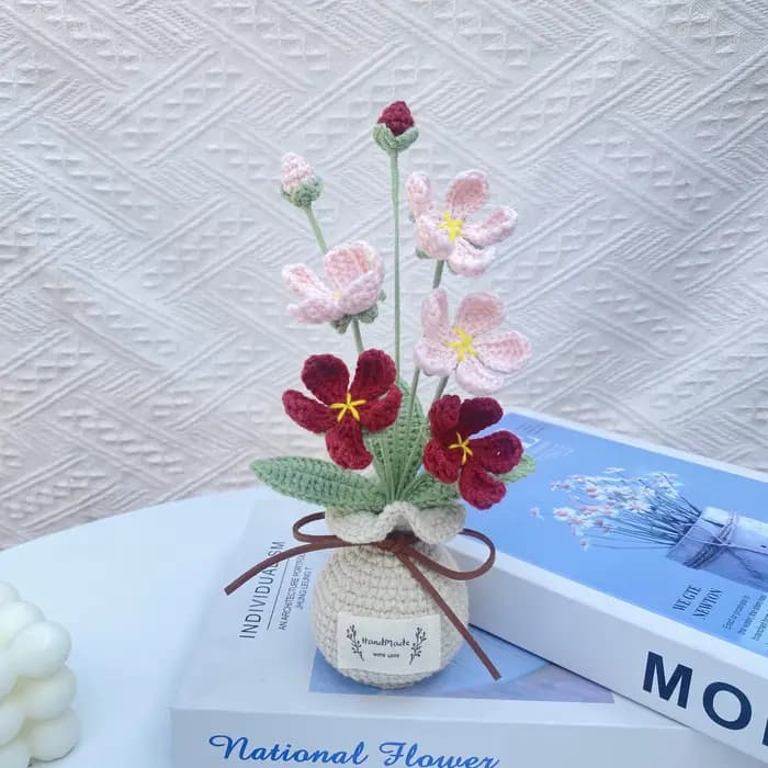 Plante artificielle créative en pot