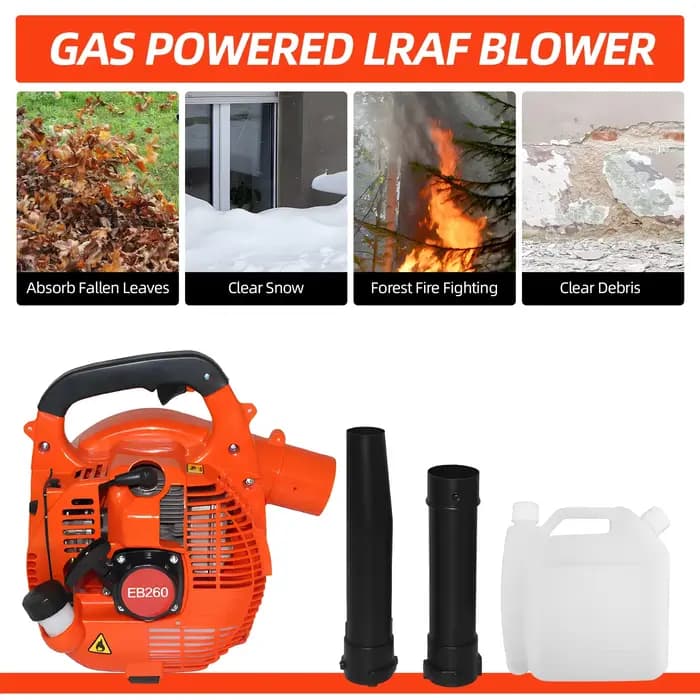 Souffleur de feuilles à gaz 750W