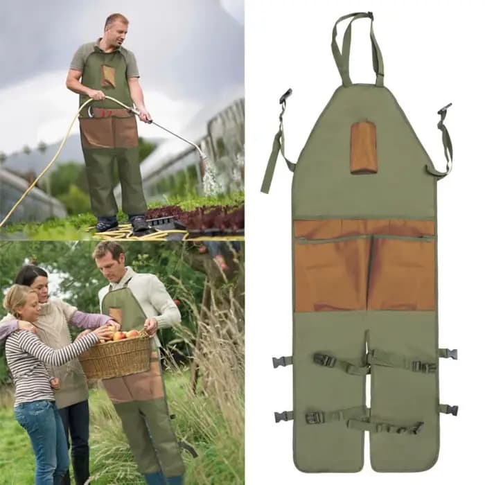 Nouveau Tablier de jardinage avec plusieurs poches
