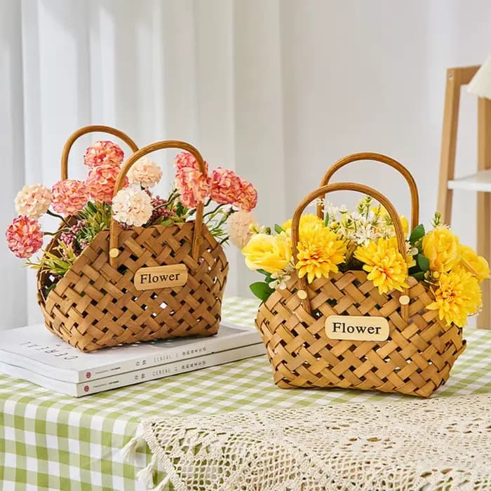 Panier fille paniers en osier