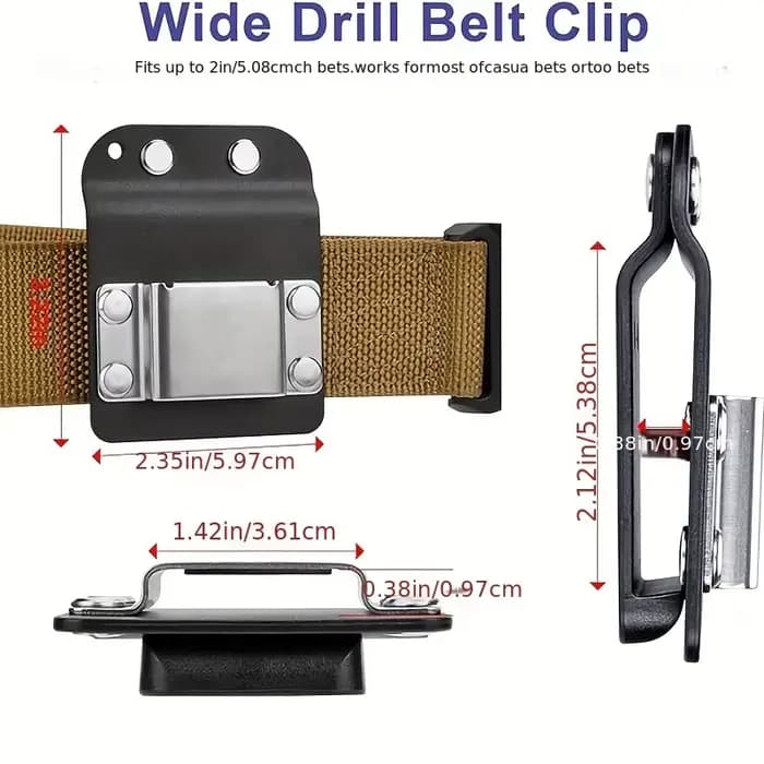 Ceinture à outils à clipser
