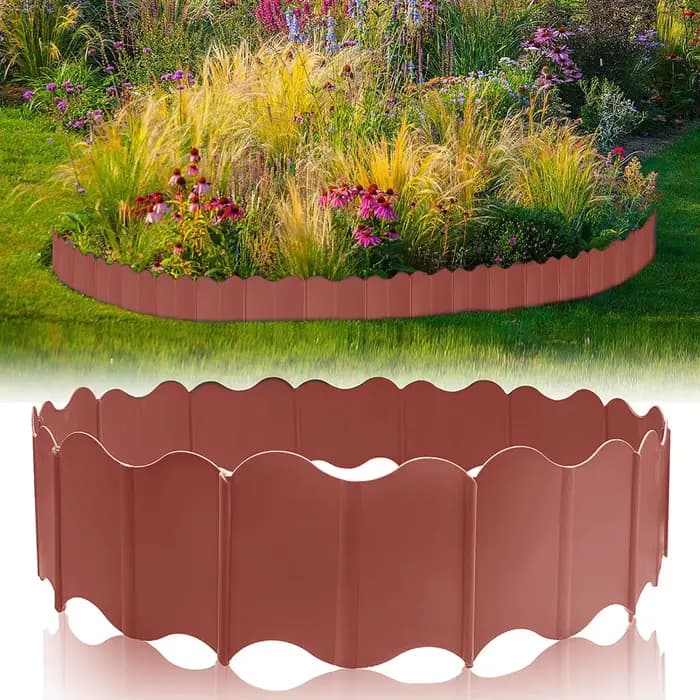 Barrière de jardin fixe 15x14cm
