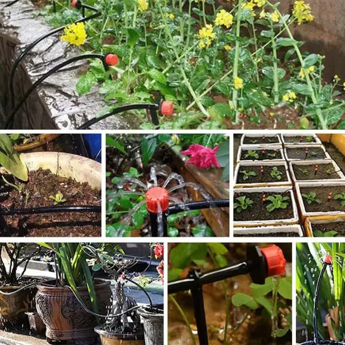 Tuyau d'irrigation de jardin 4/7 mm en PVC