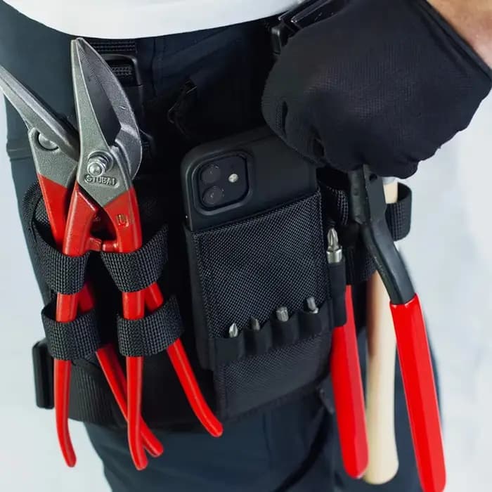 Sac à outils tactique pour ceinture avec étui à clip