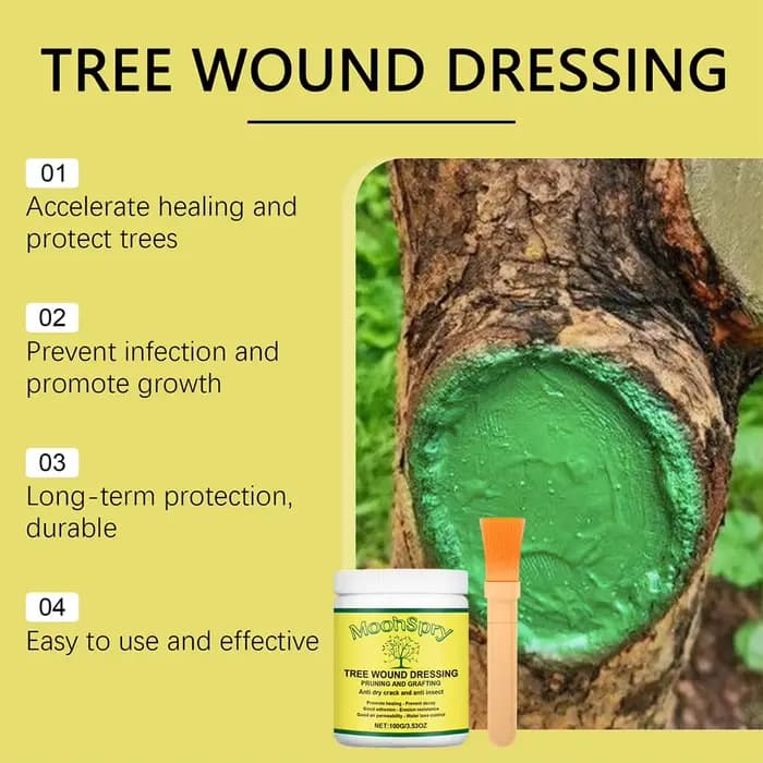 Pâte de coupe d'arbre pour plantes