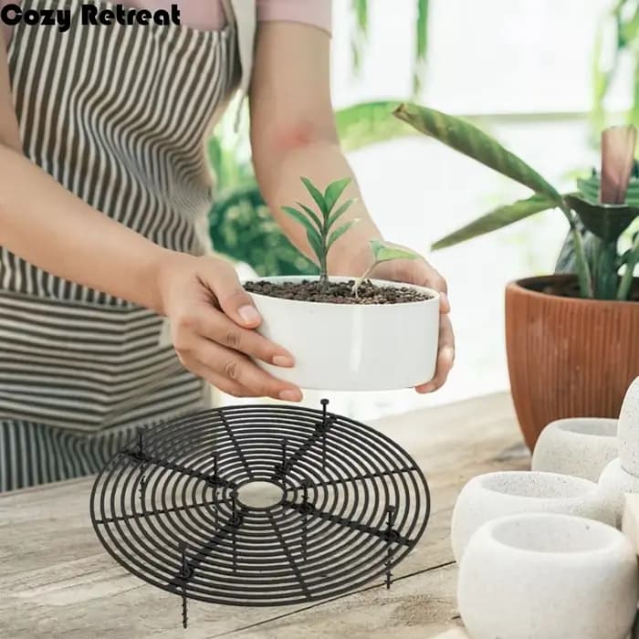 Protections de pots de plantes découpables