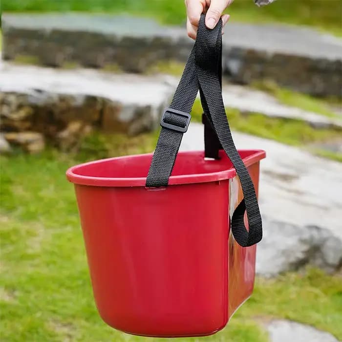 Seau de cueillette de fruits ergonomique multifonctionnel, sac de transport pour la récolte, pour l'agriculture et le jardin en extérieur, support pratique pour engrais