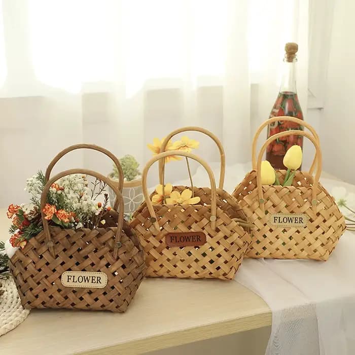 Panier fille paniers en osier