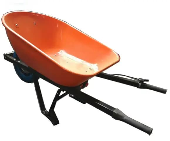Brouette à 3 roues pour une utilisation dans le jardin