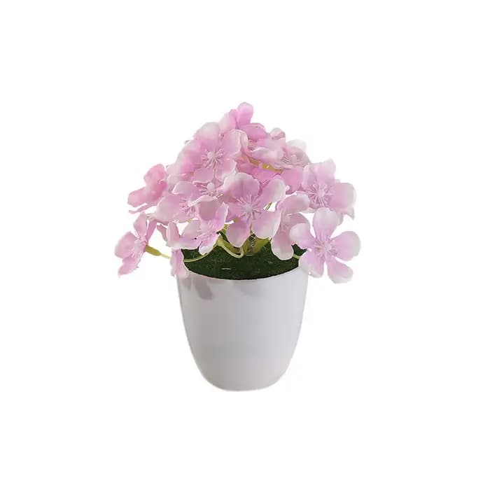 Simulation artificielle de fleur en soie