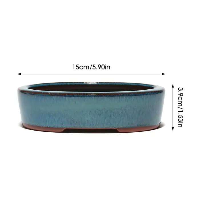 Pots de fleurs en céramique avec trou de vidange