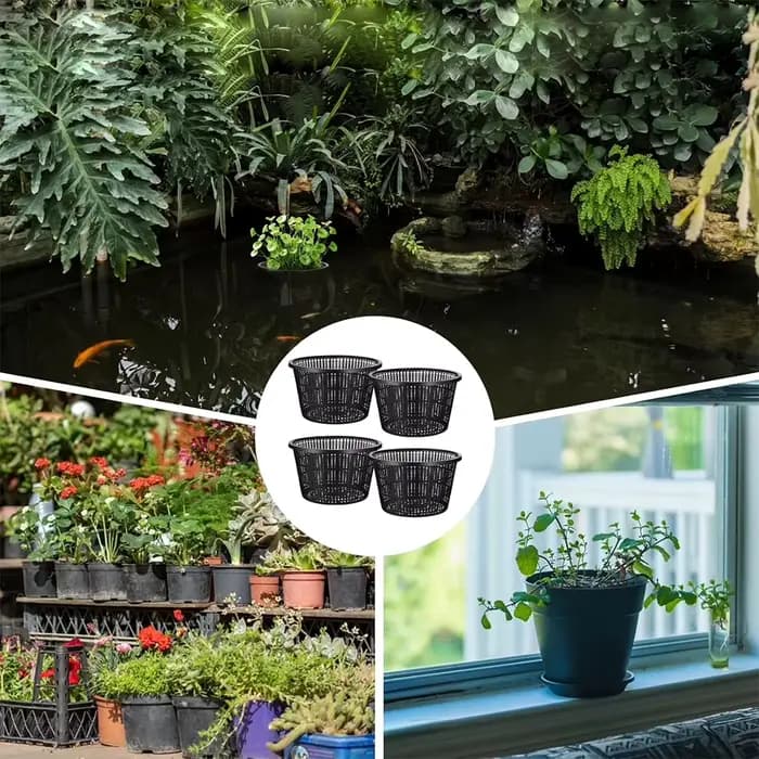 Pots de plantation pour étang