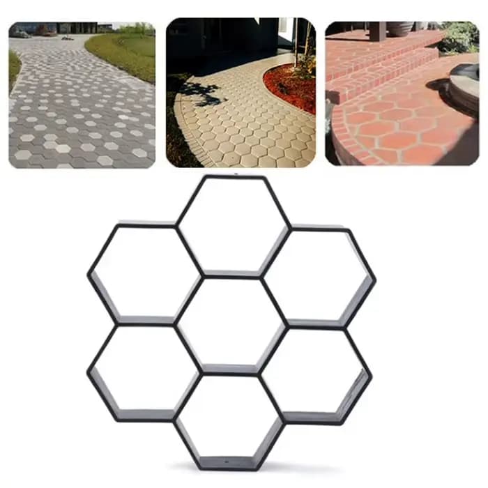 Moule à béton pour chaussée de jardin