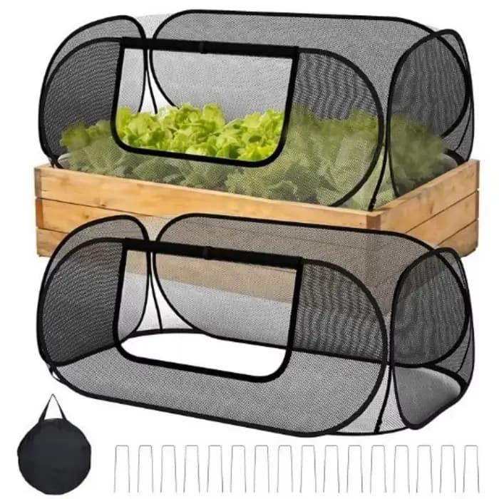 Couverture de protection pour plantes en PVC transparent, respirante et imperméable, pour jardin et serre