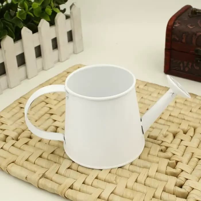 Arrosoir Mini bouilloire enfants Pot jardin métal eau modèle fleur fer étain Miniature jardinage jouet intérieur seau