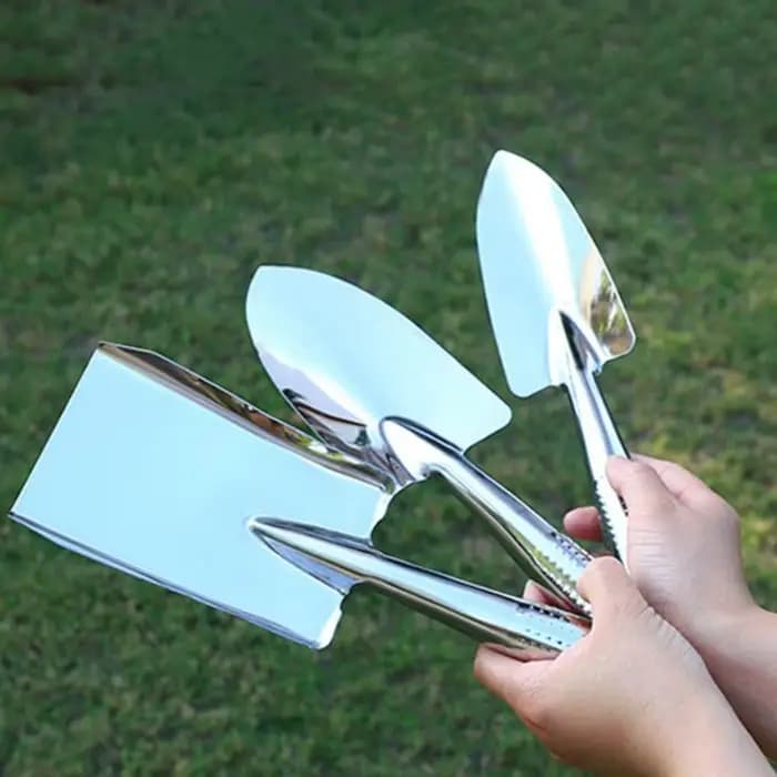 Petit outil de jardinage pour rempotage, pelle à nez pointu, pelle de jardin, pelle carrée