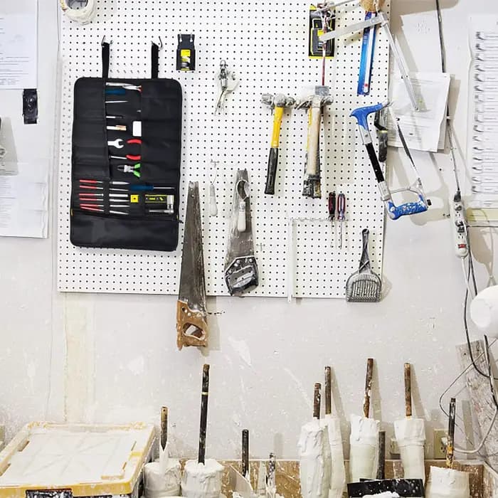 Sac de rangement enroulable pour outils