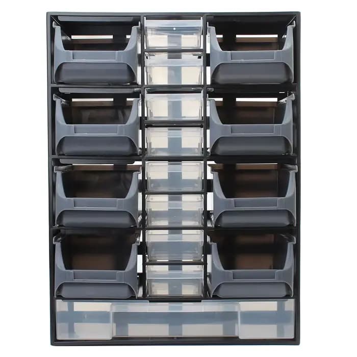 Boîte de Pièces Murale Combinée Multi-Grille