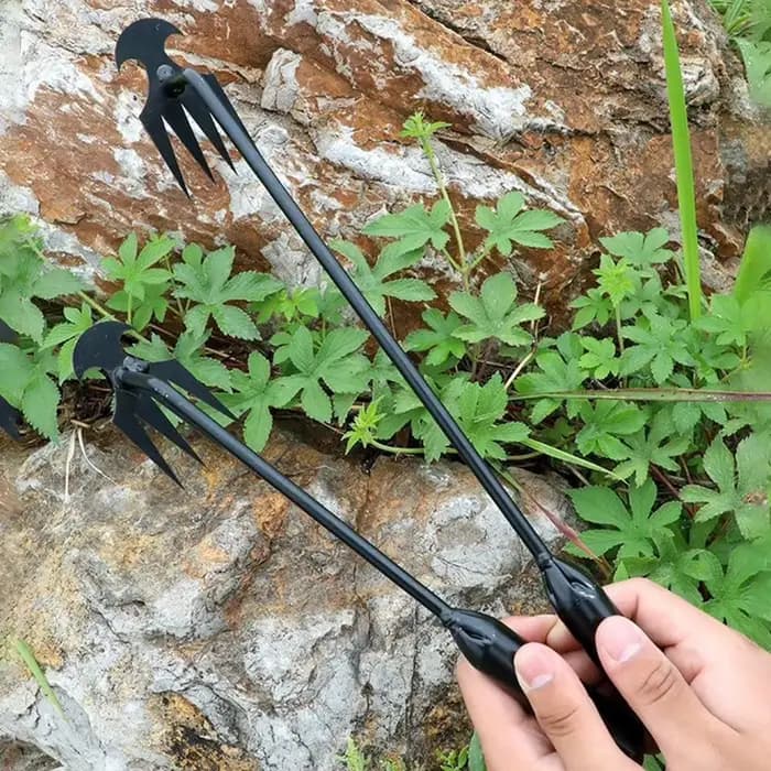 Outil de houe de jardin 2 en 1