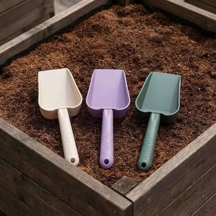 Truelle de jardin violette en résine