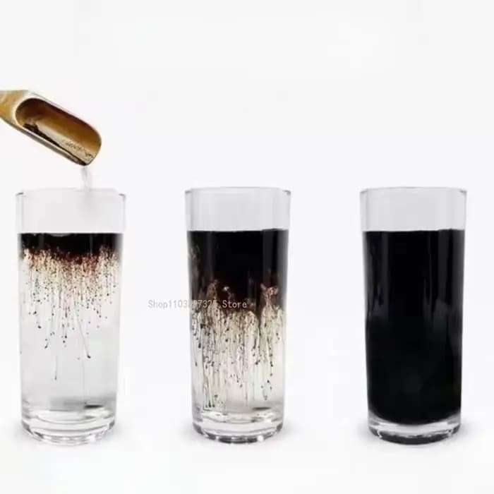 Extrait d'algues biologiques de haute pureté en forme de feuille noire