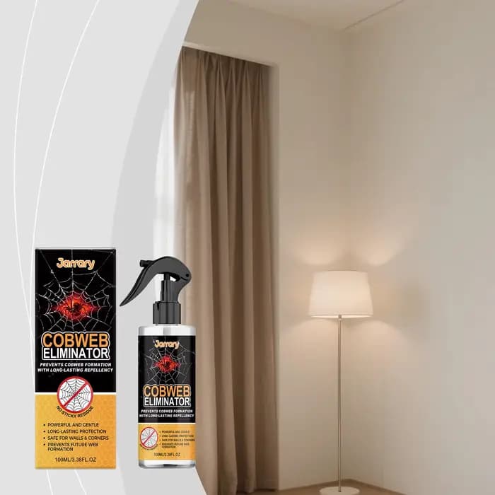 Spray répulsif anti-araignées longue durée 100 ml – Prévient la formation de toiles d'araignées – Liquide