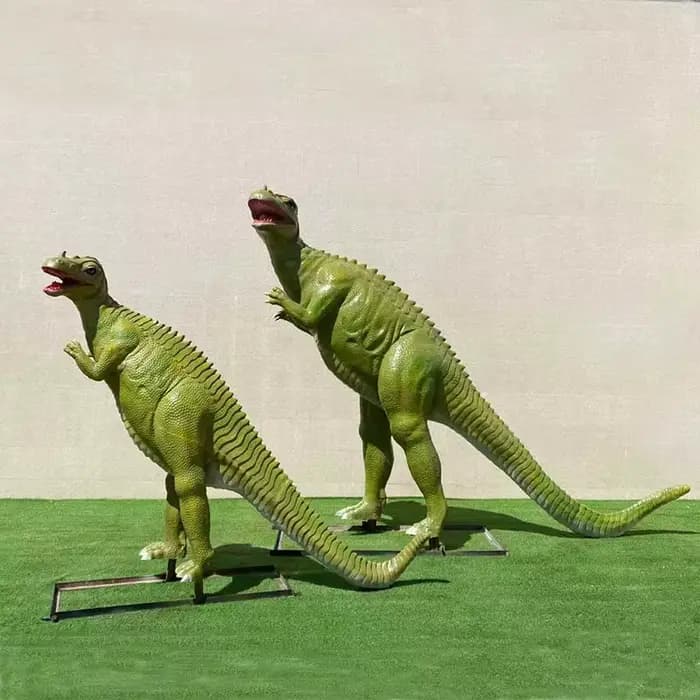 Statue artisanale en résine pour sculpture de jardin et décoration de parc à thème