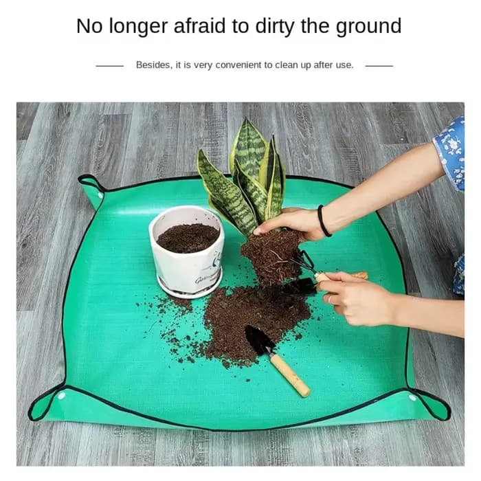 Tapis de transplantation pour pots de fleurs