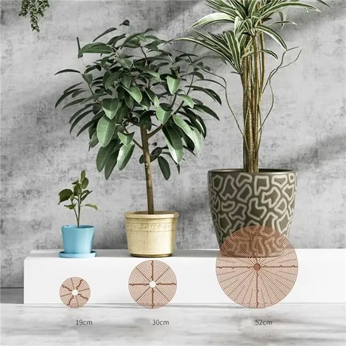 Protections de pots de plantes découpables