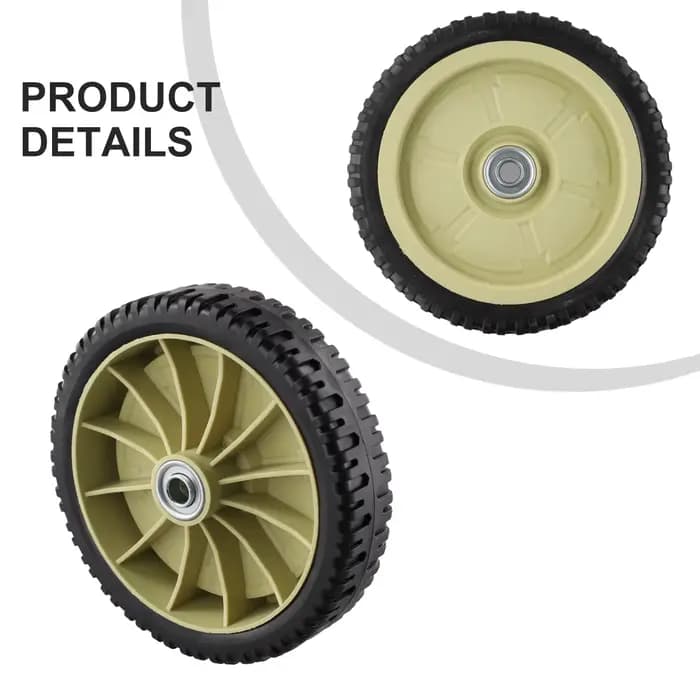 Roue de Remplacement pour Tondeuse à Gazon