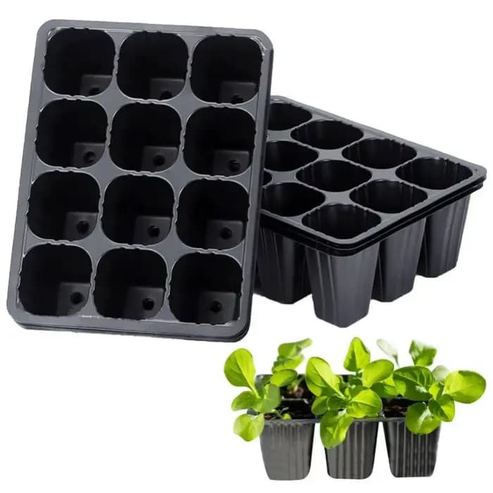 Pots de semis de légumes durables