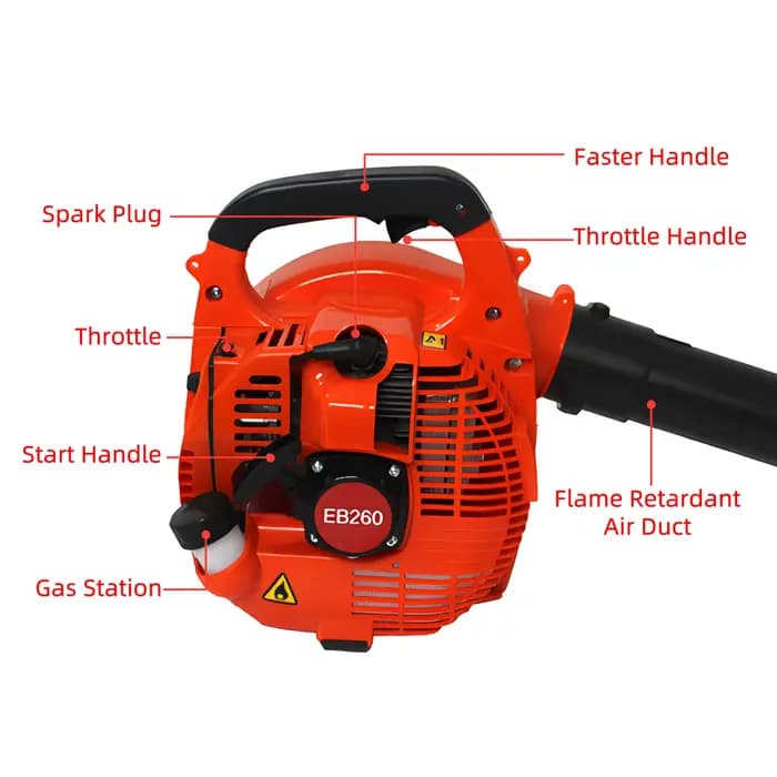 Souffleur de feuilles à gaz 750W