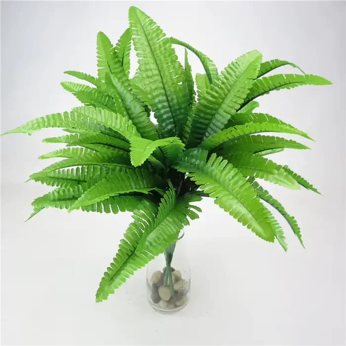 Plantes vertes artificielles en pot : herbe persane, fougère, arbre en fer. Pour micro-paysage, jardin, balcon, décoration de Noël et de la maison, accessoires photo.