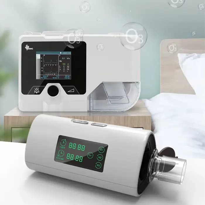 Nettoyeur CPAP, Stérilisateur de Respirateur, Désinfection de Machine Respiratoire, Stérilisation à l'Ozone, Nettoyage de Tuyaux pour Purificateur d'Air