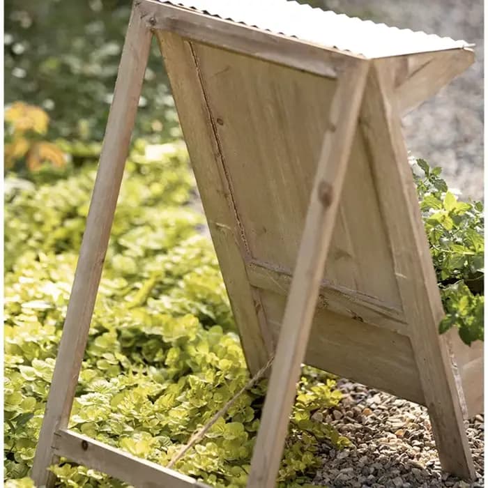 Support de fleurs de plantation de cour