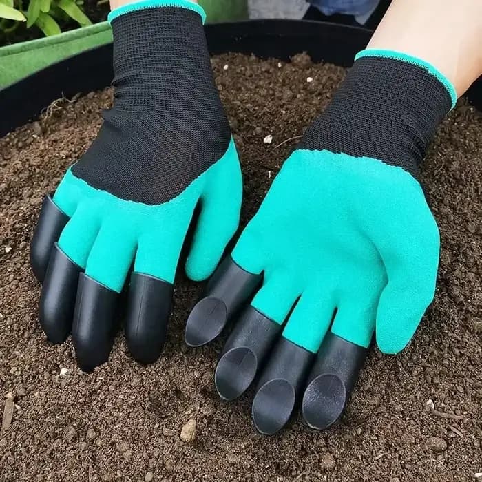 Gants de jardinage avec griffes