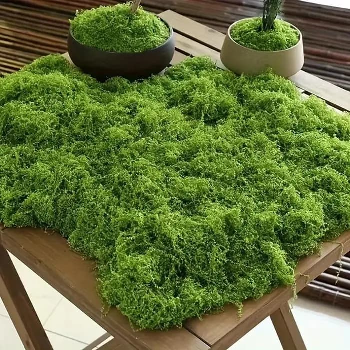 100g vert fausse mousse bricolage artisanat herbe
