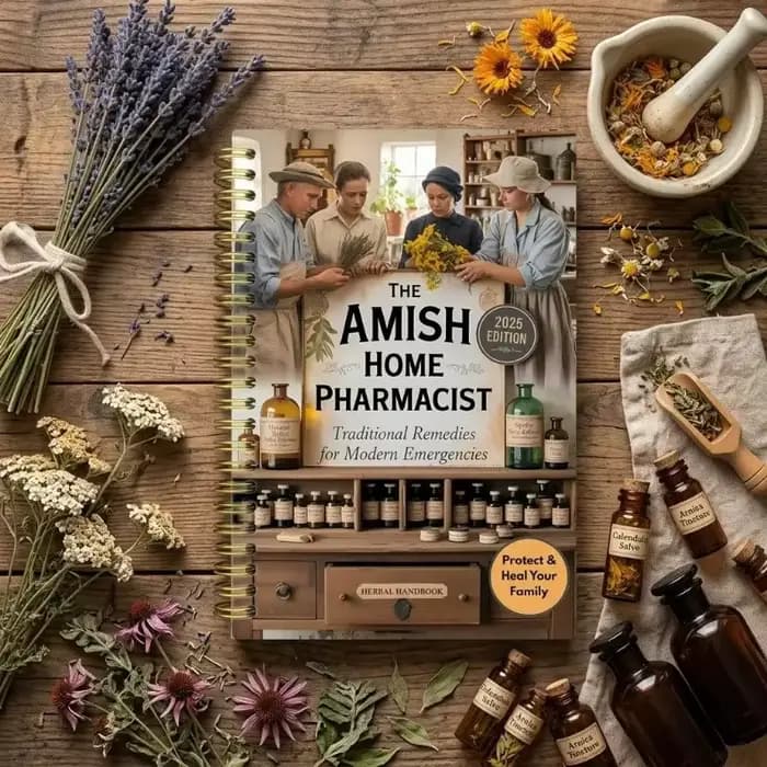 Manuel des remèdes à base de plantes : Guide traditionnel de guérison naturelle, Pharmacie domestique Amish pour la santé moderne et les solutions de style de vie équilibré