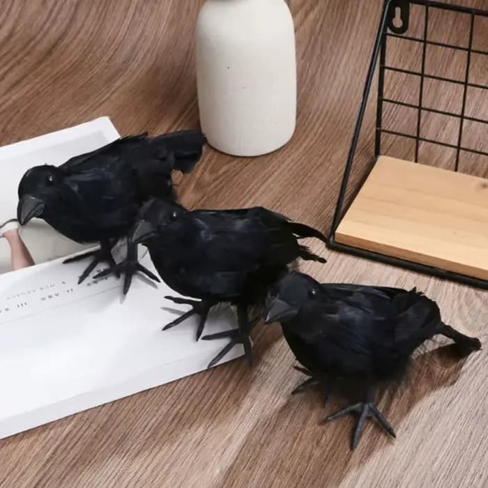 🌟 Corbeau noir de simulation