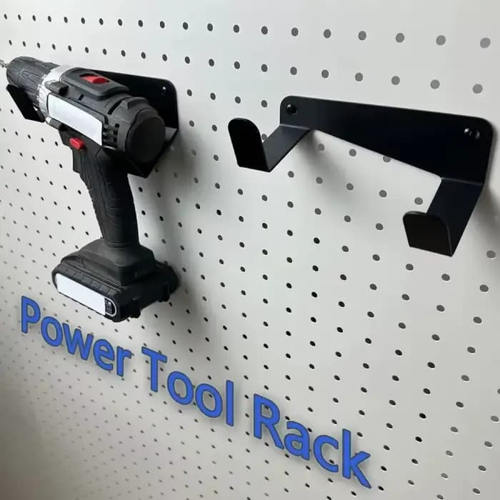 Support de rangement mural en métal pour outils