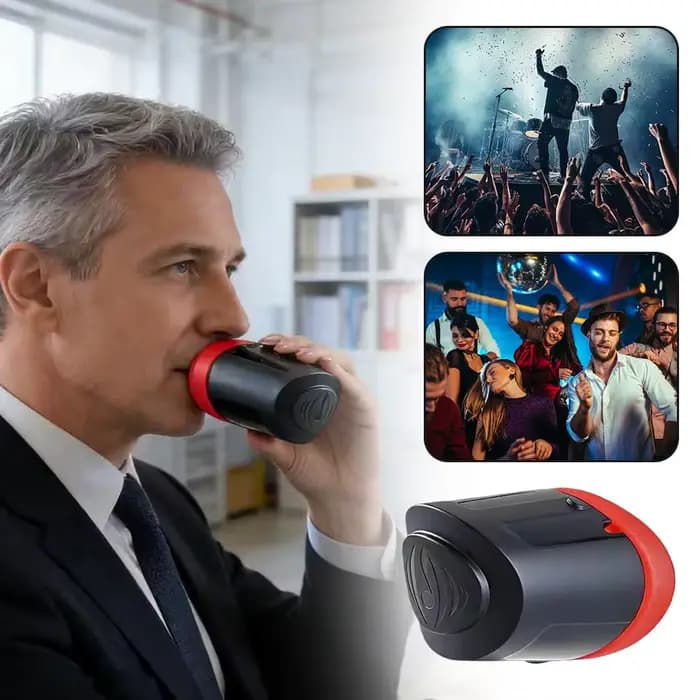 Amortisseur vocal silencieux pliable et portable pour entraînement vocal, réduction du bruit, pour acteurs, adultes, enfants, usage domestique