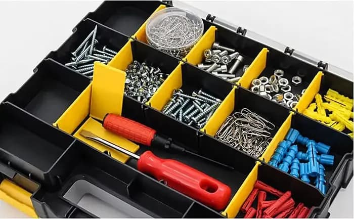 Boîte de rangement pour outils