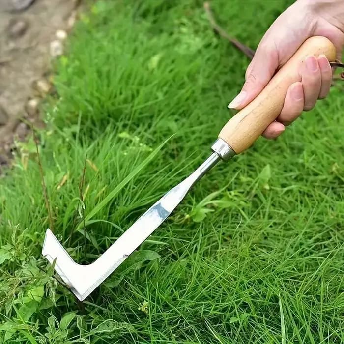 Outil de désherbage en acier inoxydable