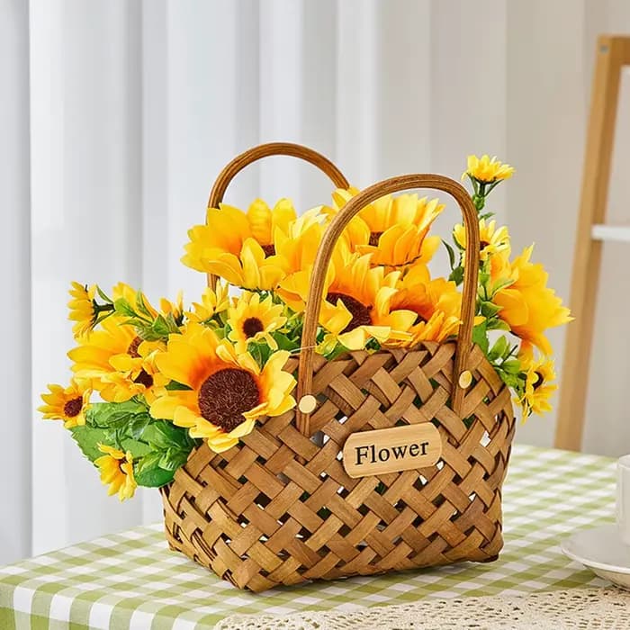 Panier fille paniers en osier