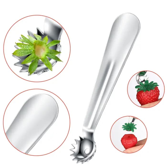 Outil de dissolvant de corer de tomate, dissolvant de pédicules de fruits, dissolvant de tige de fraise, Gadgets de cuisine, outils pratiques