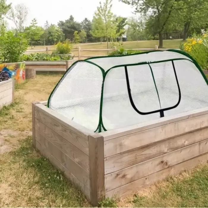Couverture de protection pour plantes en PVC transparent, respirante et imperméable, pour jardin et serre