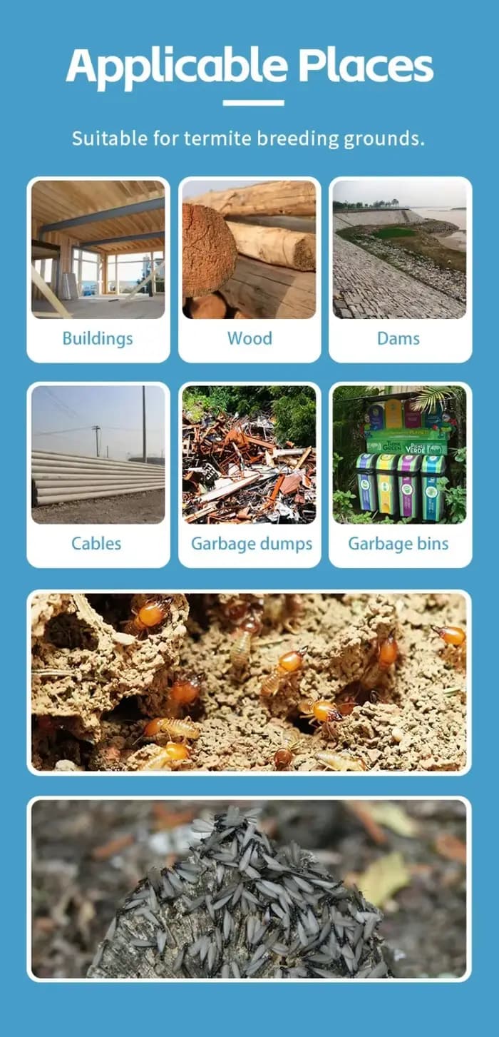 Aijin 10% Bifenthrin SC - Puissant insecticide contre les termites et les insectes - Usage domestique
