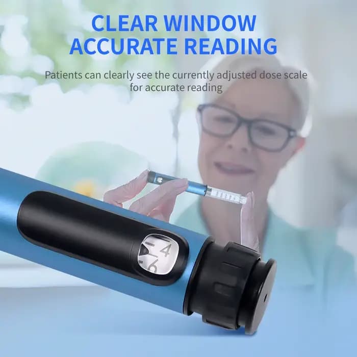 HumaPen luxura Eli Lilly II stylo Humile stylo d'injection d'insuline 2 génération Humile Humulin ménage pour 3ml recharges d'in